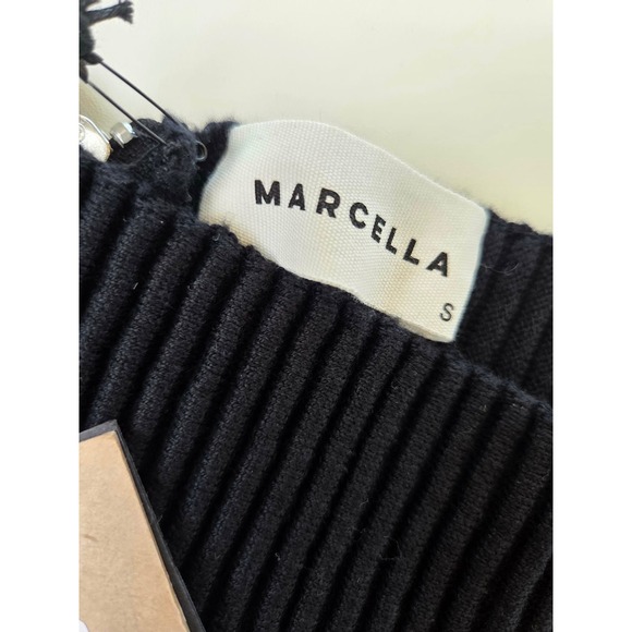 NWT MARCELLA New York Colette Bolero French Organic Cotton Vest Black Size Small - Picture 8 of 14